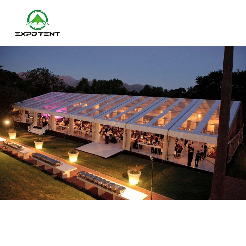 EXPO TENT  canopy tent outdoor 6*18m 8*15m suitable for 100 people event tents outdoor wedding party