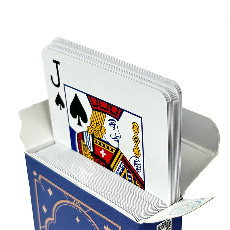 Custom Design High Quality 350gsm Art Paper Laser Printing Glossy Varnished Surface Playing Game Cards Oracle Card Poker Deck