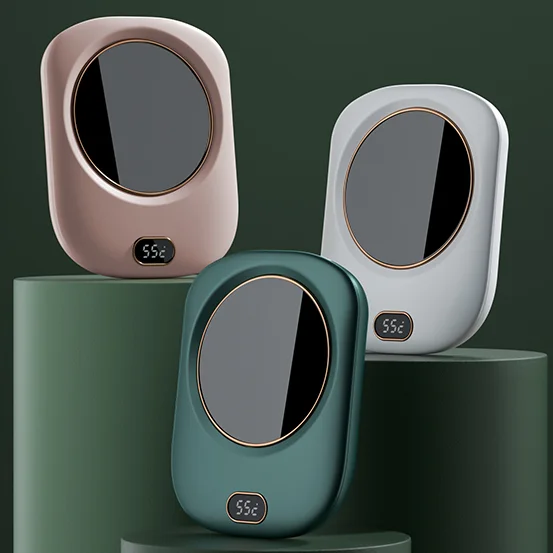 Hot Sale Portable USB smart digital display modern coffee mug with heater