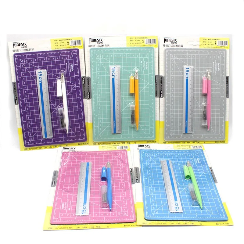 High quality supply LYCMA5S writing cutting PVC material A5 cutting mat set
