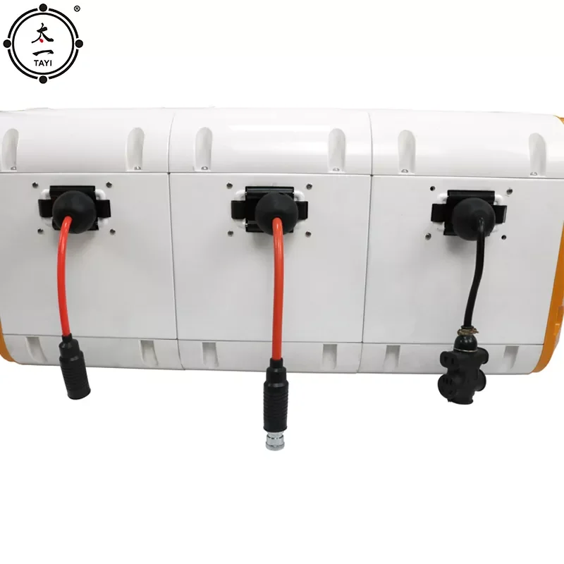 Self Service Car Wash Equipment Water Air Electrical Hoses Reel Combined Hose Reel