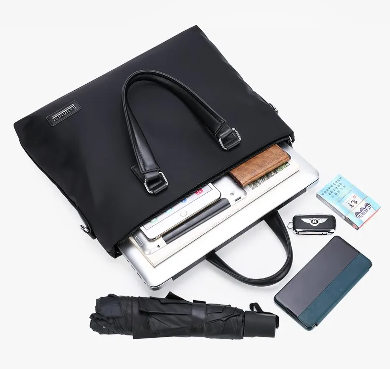 Маленькая партия, индивидуальная версия, мужская сумка из ткани Оксфорд, портфель, Офисная Деловая Сумка для документов, вместительная сумка для ноутбука