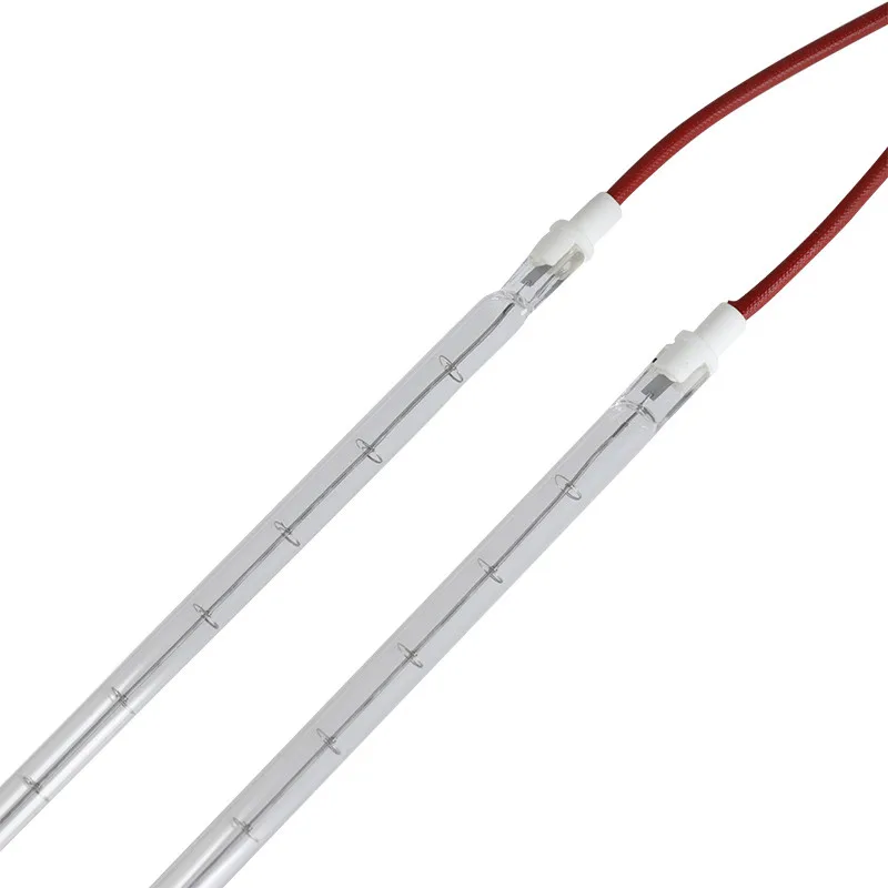 
YOUDI 355mm 415V 1500W Half White Reflector Halogen Heat Lamps for Printing Machines 