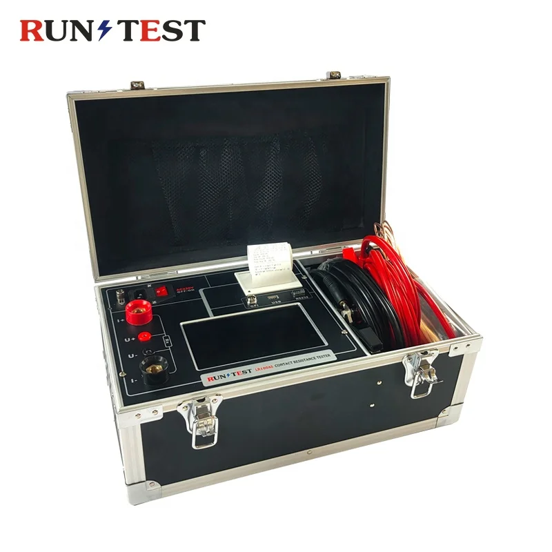 Circuit Breaker Resistance Tester Switch Loop Resistance Meter Micro Ohmmeter Contact Resistance Tester