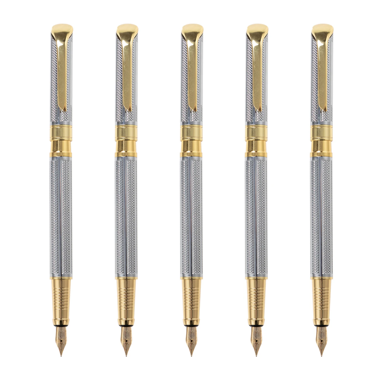 Business Writing Pen Student Practice Metal fountain pen Wholesale Customized logo Signature Retro 0.5mm Pen