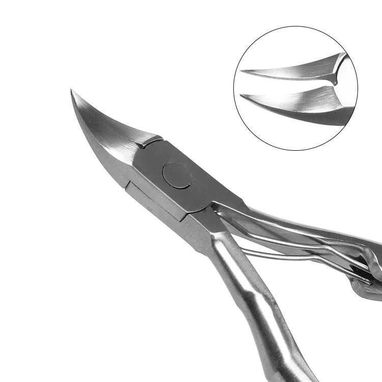 Sharp Nail cuticle nipper stainless steel professional oem high quality