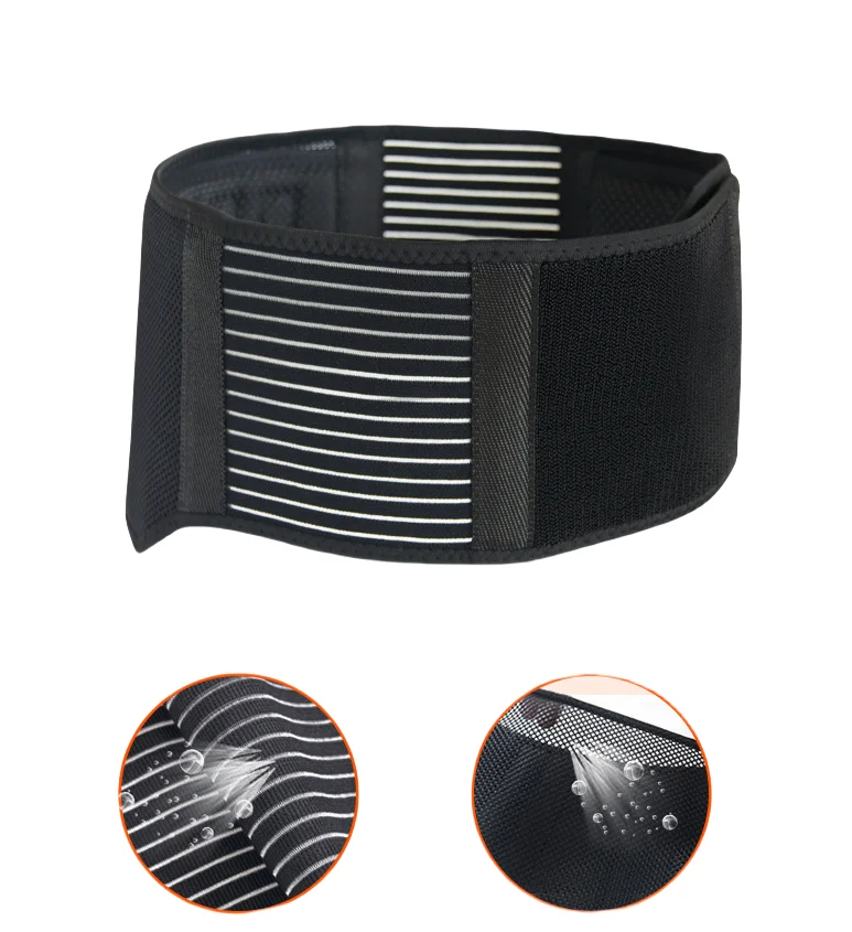 Strong magnet waist belt for middle-aged and elderly products waist protection steel plate support lumbar support fixed belt