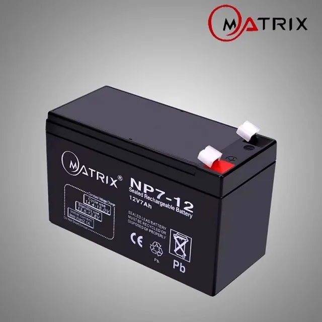 NP7-12 свинцово-кислотная батарея с матрицей 12V7Ah подходит для аварийного освещения лифта будильника источника бесперебойного питания