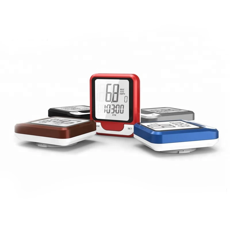 CE Rohs Waterproof  Trainer Odometer Bike Computer Cycle Digital Trip Wireless Wired Bicycle Computer