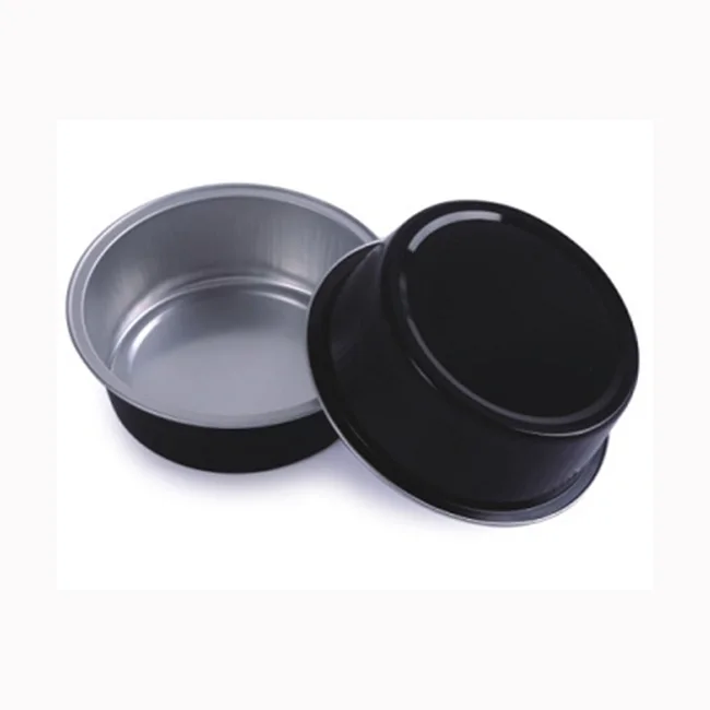 Colorful Aluminum Disposable Foil Baking Cup Container Aluminium Foil Baking Pans With Lid