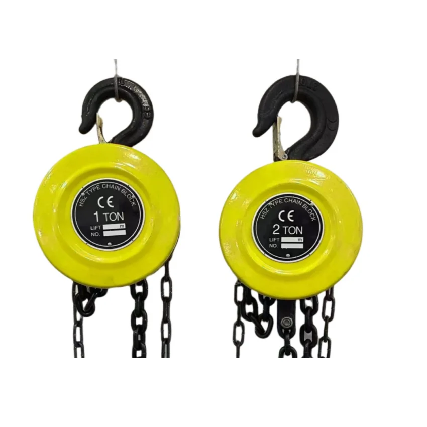 steel shell chain block hoist manual lifting tools hot sale 2 ton hoist crane