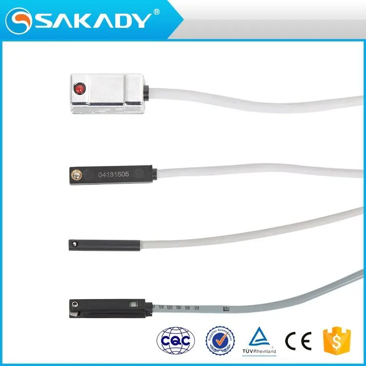 Normally Closed&Normally Open Magnetic Surface Mount Reed Switch Slide Linear Position Displacement Industrial Magnetic Sensor