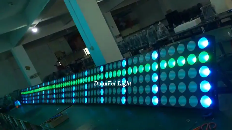 stage background dj dmx cob 5x5 blinder matrix led rgb pixel beam matrix 25x30w