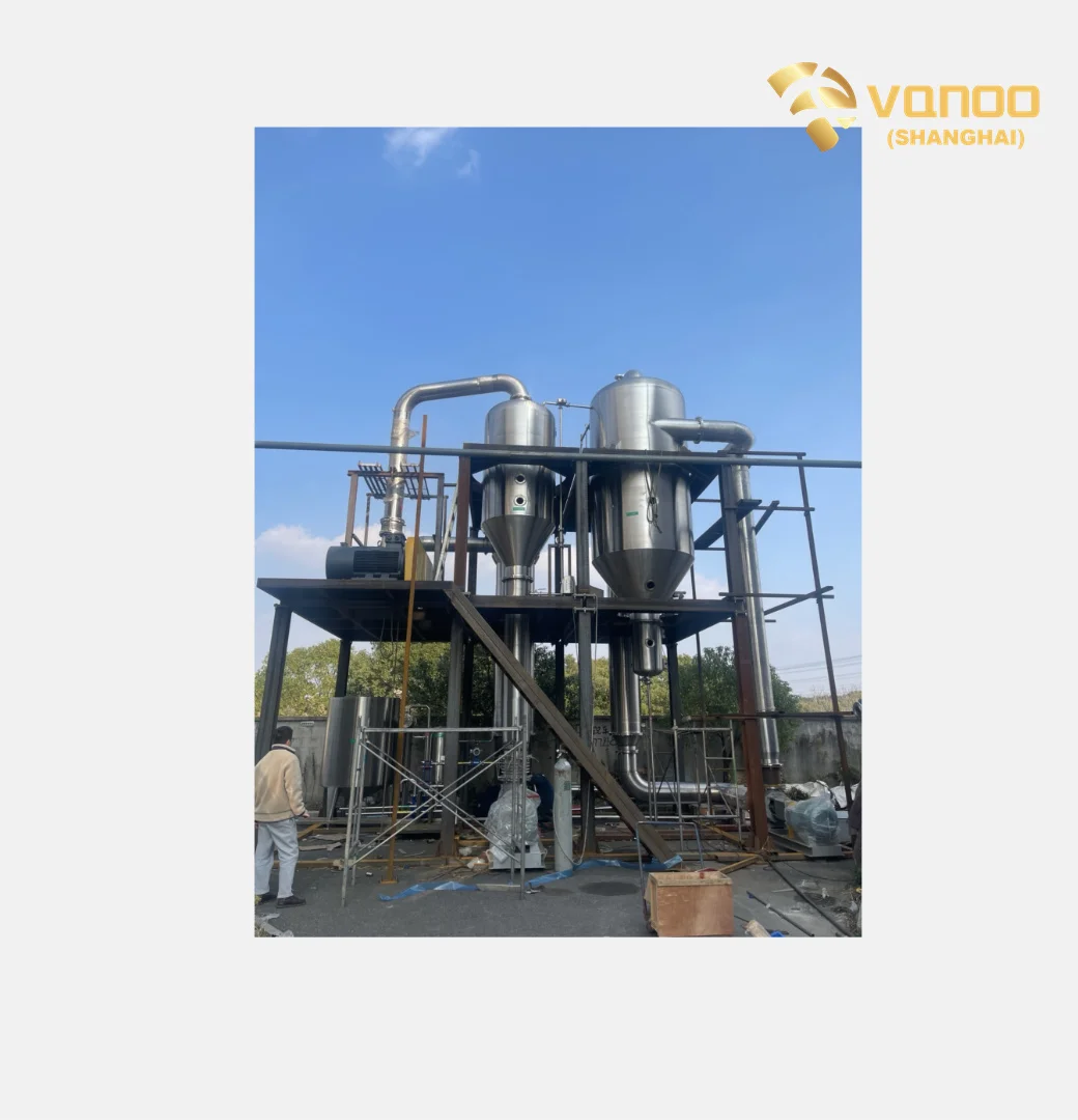 Вакуумный испаритель с одним эффектом/с тремя эффектами