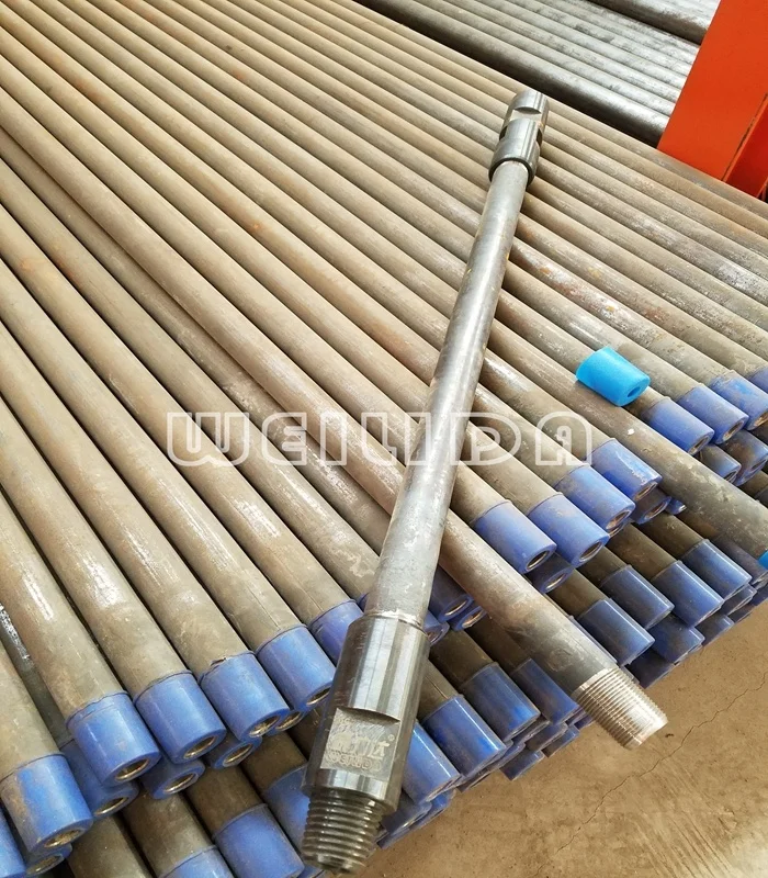 50mm 60mm 89mm water well drill pipe with tool joint for rotary drilling rig