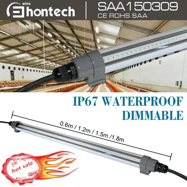 4ft 1200mm 1.2m V Shape LED Tube Light 25W Poultry Chicken Shed IP67 LED T12 Tube LED Lights LED Tube Light
