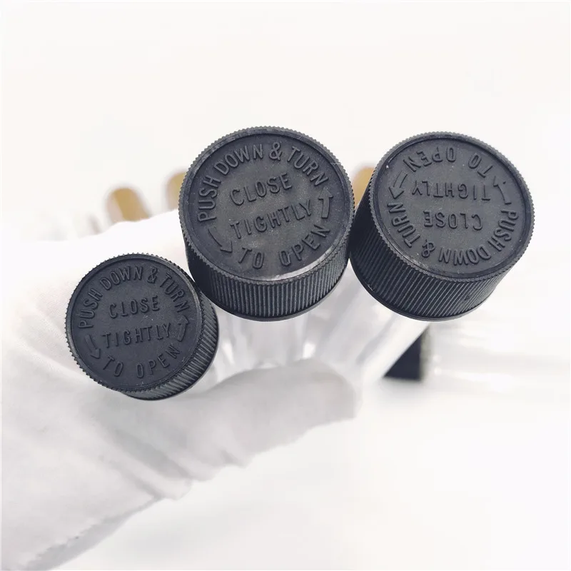 
Hot sale 116mm 120mm 110ml 98mm Screw Top aluminum Pre-Roll Tube With Child Resistant Black Lid For tabacoo Packing 