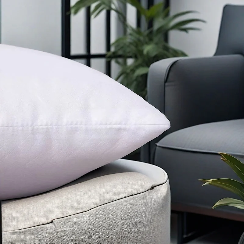 China Custom Made Natural Clean Duck Feather Material Filled Hypoallergenic Outdoor Pillow Cheap Office Chair Cushion And Pillow
