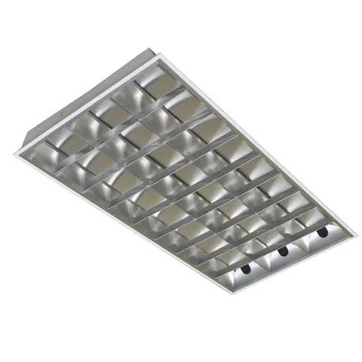 High Reflective Rate shInnIng Louvers 3 Years Warranty 2x18W 2x18w 3x18W 4x18W Grille Fluorescent Louver Fitting