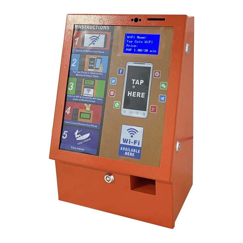 Small Payment With Movable Top Up Terminal Kiosk WiFi Machine