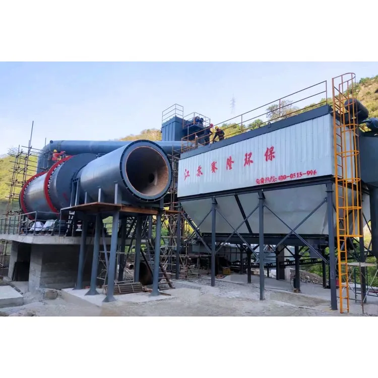 Three Cylinder Rdf Drying Gypsum Rotary Dryer Price