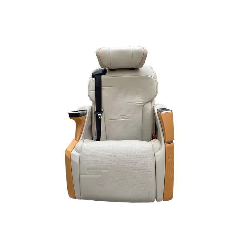 Custom comfortable Electric Center Control Car Aero Seat With Smart Touch Panel Wireless Charger  smart car seat