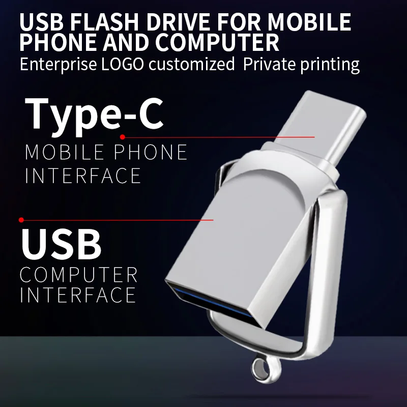 2022 модный Индивидуальный Логотип 16 ГБ 32 ГБ 64 Гб 128 ГБ мин. usb 3,0 Поворотная Флешка otg 2,0 3,0 usb флэш-накопитель