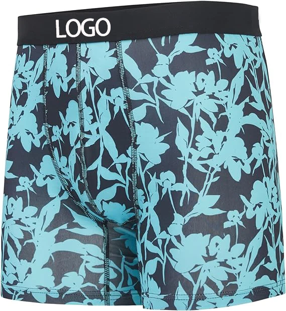 Custom Logo Underwear Men Comfortable Boxers for Men Panties Male High Quality Underpants Cotton Briefs Wholesale