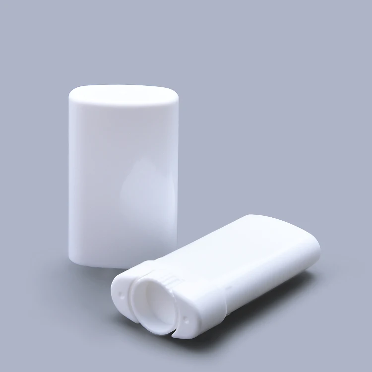Free sample plastic pp mini deodorant stick tube empty white deodorant stick container