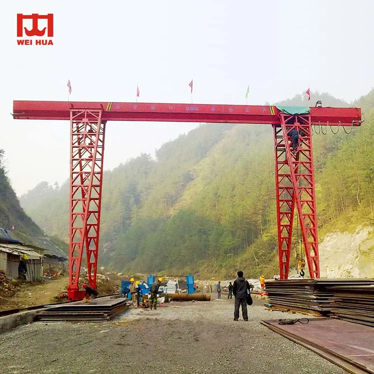 3 Ton 5ton frame crane Single Girder Gantry Crane 8 ton with Two Customized Cantilevers
