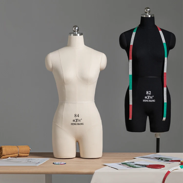 Wholesale Sewing Female Size Tailoring Mannequin Model Half Body Soft Tailors Dummy Mannequins for Dressmaker