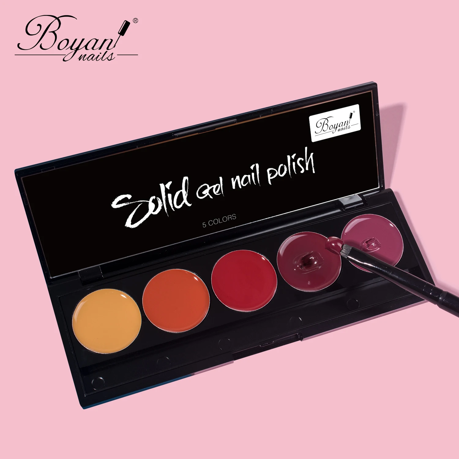 Professional customization all the colors cream pudding nail art gel colors solid cream nail gel polish