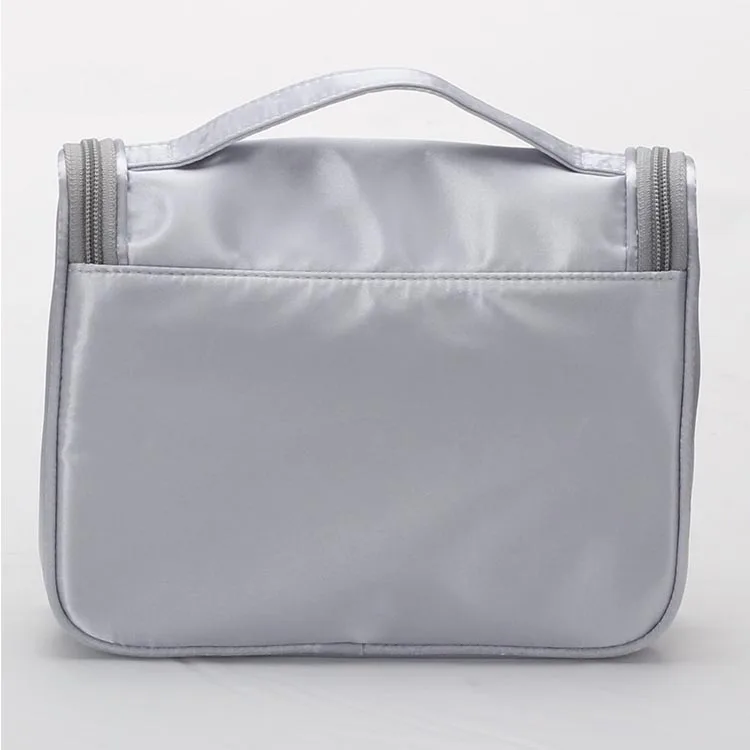 Fashion women make up bag polyester travel cosmetic case  PVC cosmetic bag mini