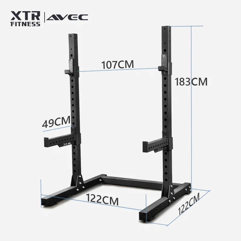 Bench & Rack Adjustable Bench And Squat Rack Gym Bench And Gym Rack