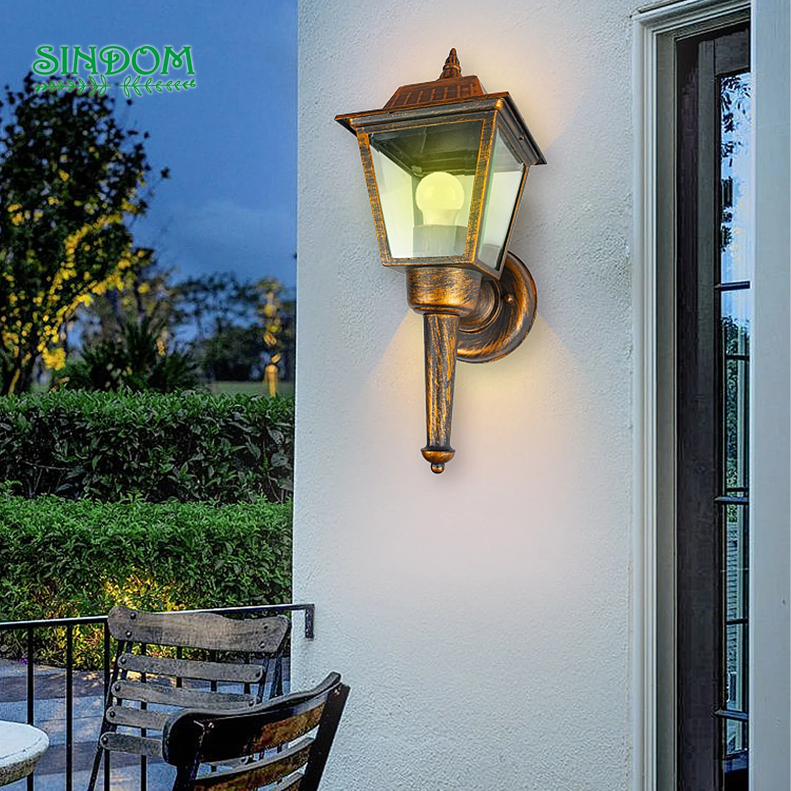 Classical Style European Outdoor Wall Light Waterproof Garden Lamp