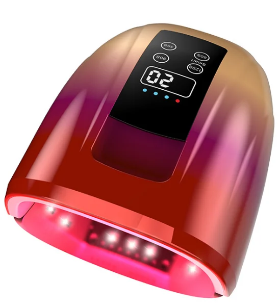2022 New K60 Built-in Battery Rechargeable UV LED Lamp 90W Gel Nail Polish Dryer Nail Curing Light Cordless UV LED Nail Lamp
