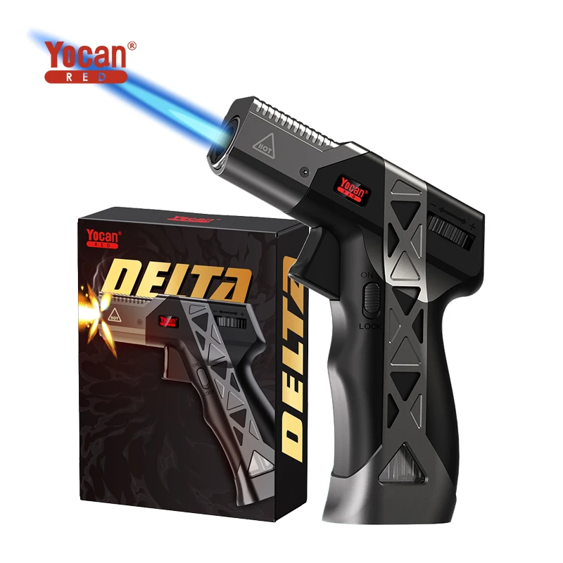 High Quality Flamethrower Butane Welding Toroh Ignition Gas Blow Torch Industrial Refill Torch Lighter