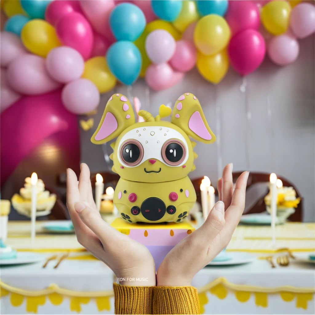 Personalized customization creative soft  rubber Cute Cartoon bluetooth Wireless Speaker of little green dragon  for gift