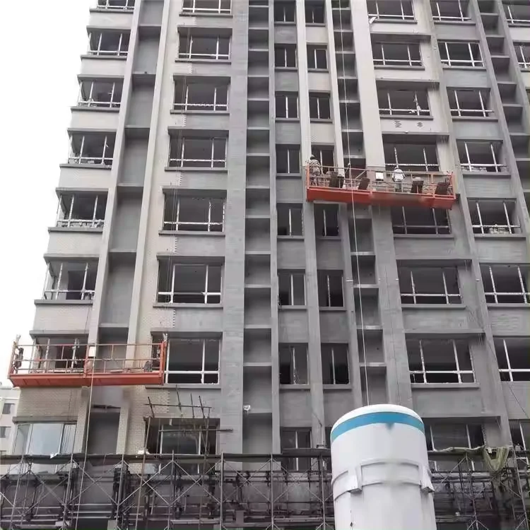 Painting Suspension Stage Suspended Platform Construction building facade elevation platforms, exterior wall painting gondola