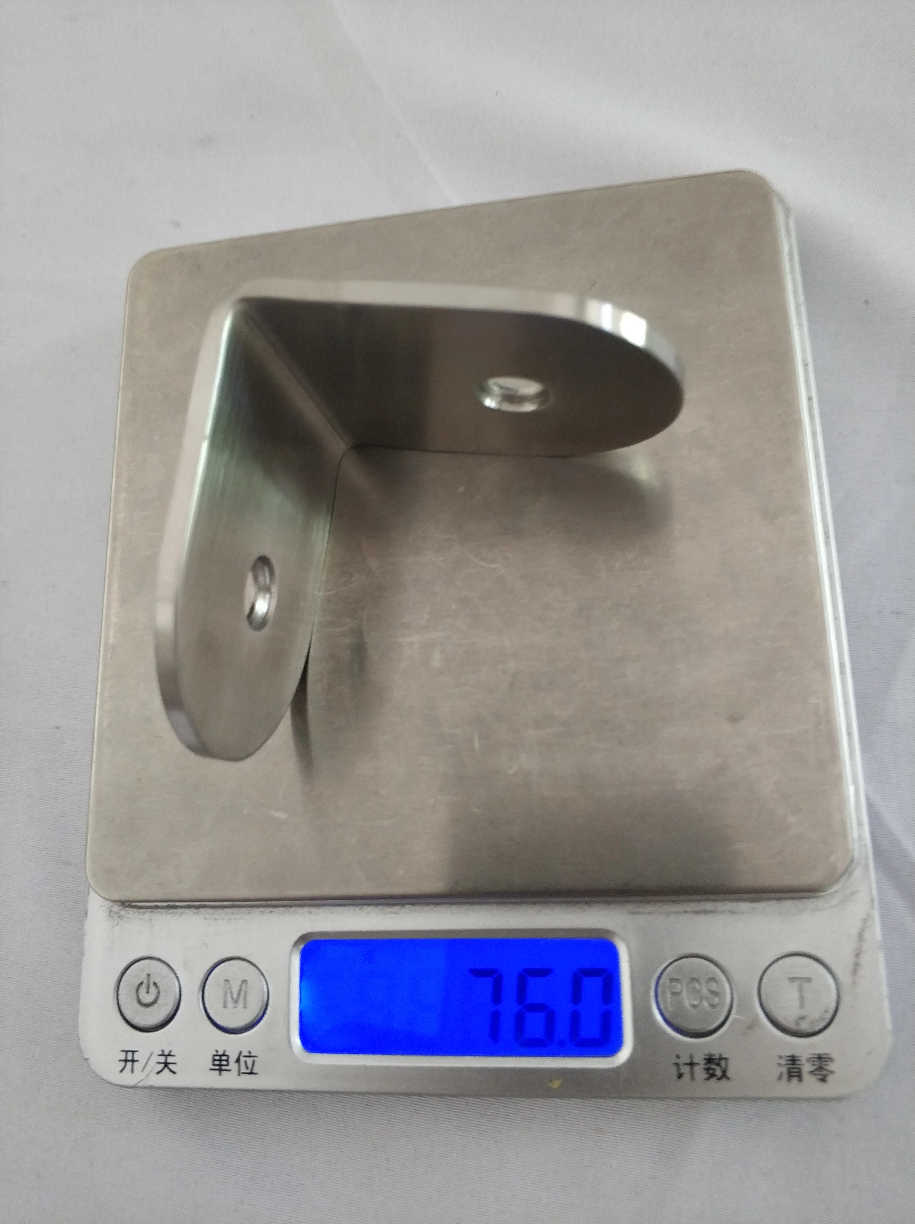 Stainless steel  toilet partition corner fastener or bracket accessories  P003B public washroom cublcle  hardware fittings