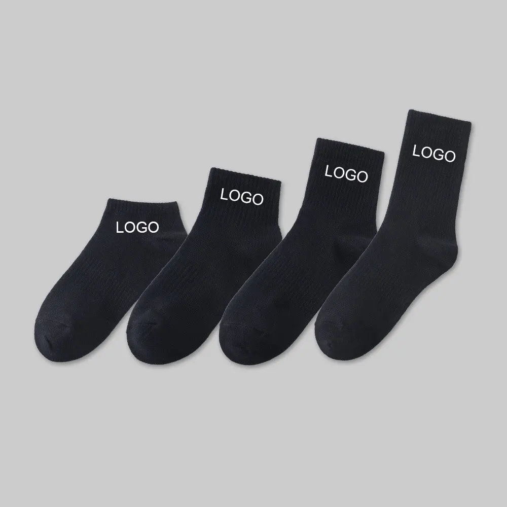 High Quality Custom Logo Compression Unisex Athletic Custom Cotton Sports Ankle Socks