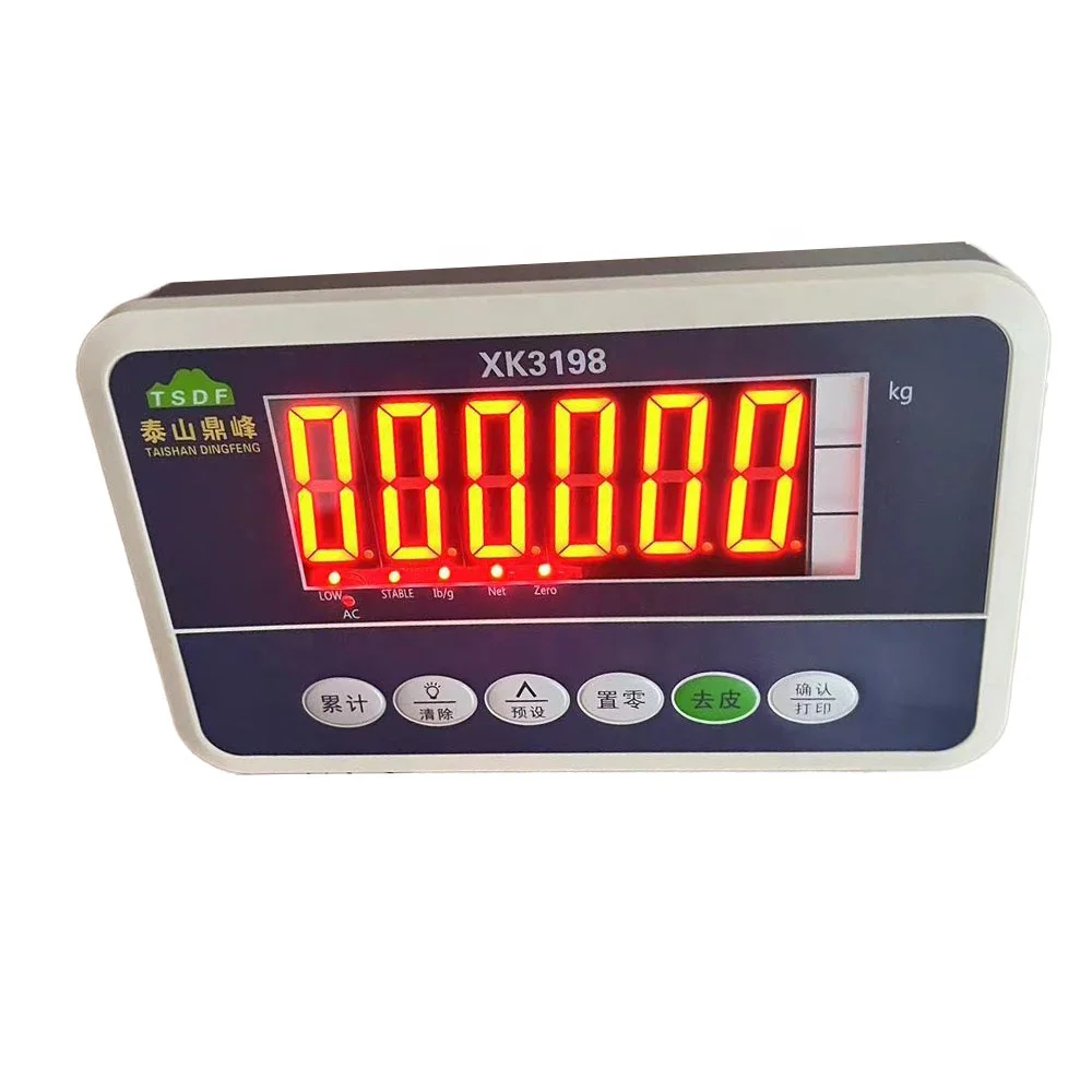 XK-3198 led indicator lights display meter configure a variety of scales