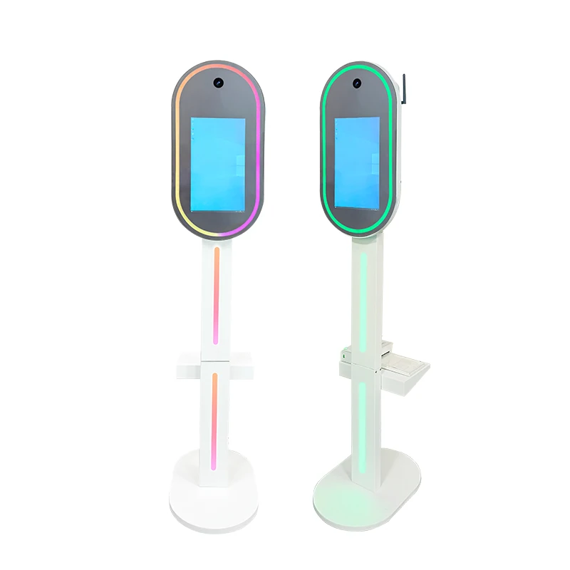 Новый Высококачественный овальный 15 6 дюймов сенсорный экран dslr фотобудка open air booth Встроенная USB-камера