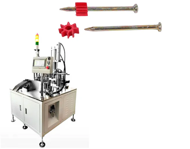 Zinc Coated Drive Pin Gun Galvanized Concrete Steel Pin Shoot Nail assembly machine