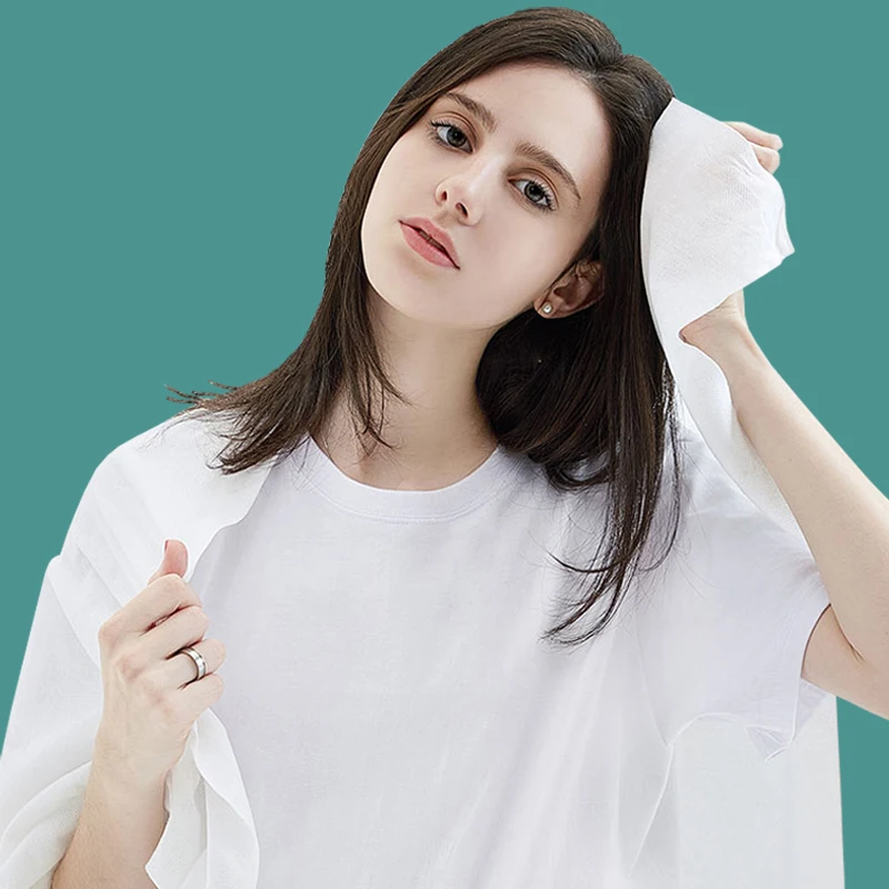 Customized disposable bath towel hotel massage outdoor camping  Bathroom beauty salon spa disposable towels for hair salon