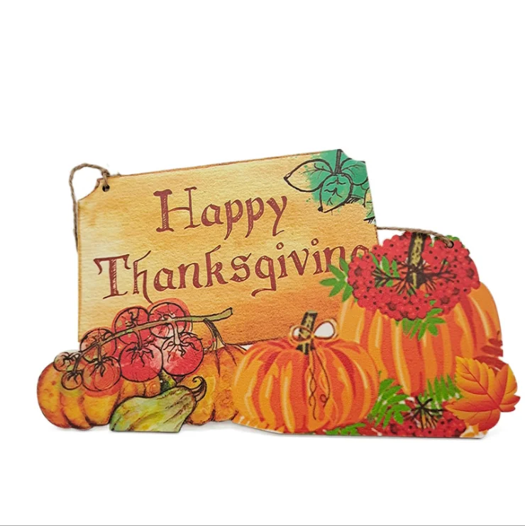 Thanksgiving wishes pumpkin decoration for autumn harvest festival Chinese family decoration for Thanksgiving party decoration