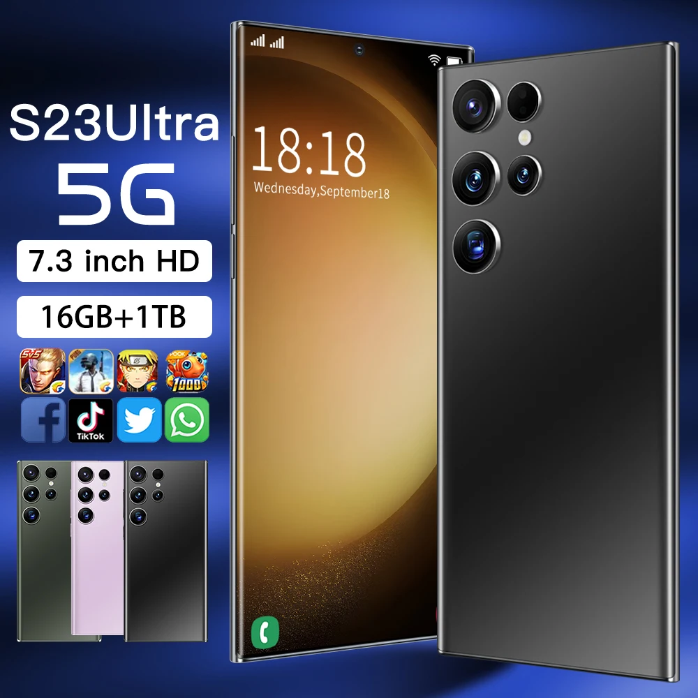 Смартфон S23 Ultra 5G 6 8 дюймов
