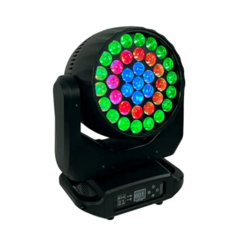stage lighting hot 37x15w rgbw zoom wash led moving head light for dj disco bar