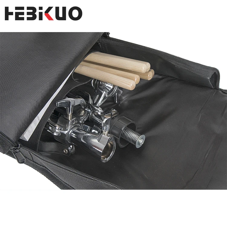 HEBIKUO OEM Factory Custom high quality musical practice drum bag drum backpack