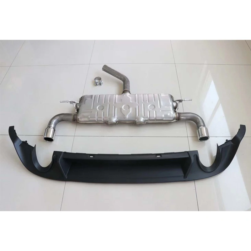 Muffler Flexible Exhaust Pipe With Diffuser For VW Golf 6 MK6 Refitted Upgrade To R20 GTI 2009-2016 Car Exhaust Muffler Pipes